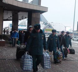 В Челябинск прибыла очередная партия беженцев с Украины